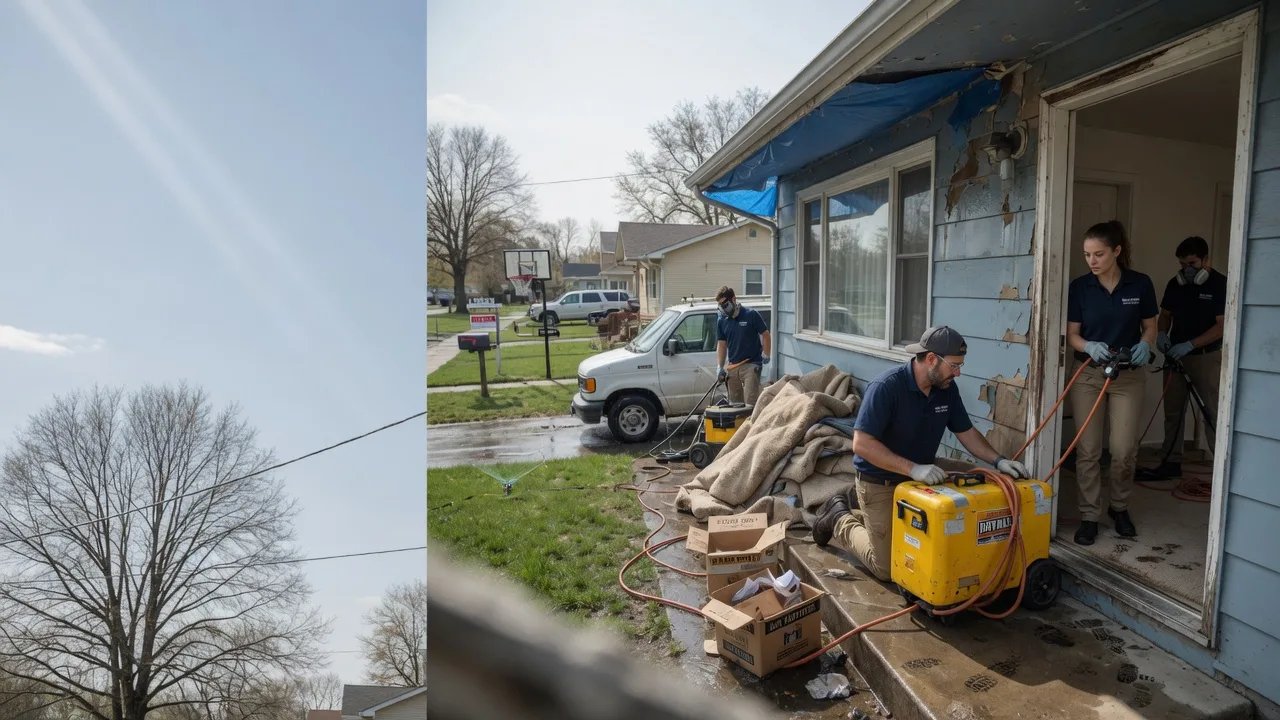 Basement Flood Cleanup in Houston, MO near me
